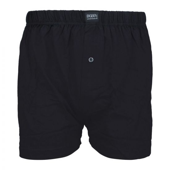 Purchase BigBen Loose Fit Boxer Shorts, Black Online at Best Price in ...