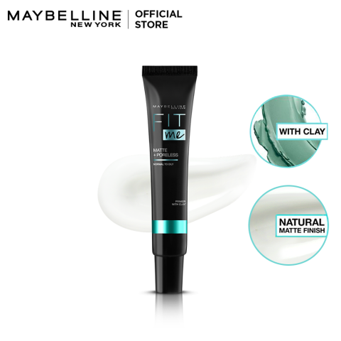 Maybelline New York Fit Me Matte + Poreless Primer With Clay, Normal To Oily Skin