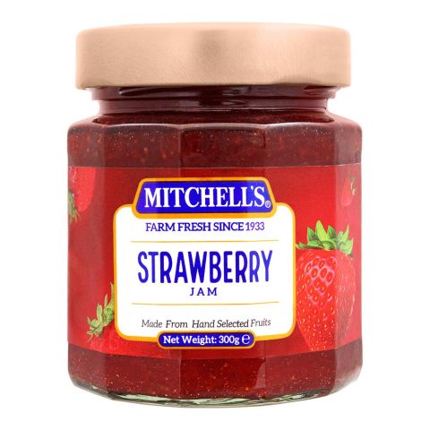 Mitchell's Strawberry Jam 340g