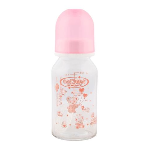 Camera Hi-Heat Resistant Glass Feeding Bottle 125ml - 20064