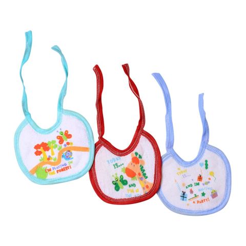 Angel's Kiss Baby Bib Set, 3-Pack, Small