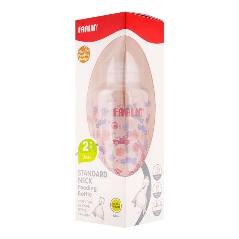 Farlin Anti-Colic Standard Neck Feeding Bottle, 300ml, NF-797