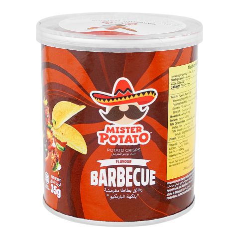 Mister Potato Chips, B.B.Q Flavor, 35g
