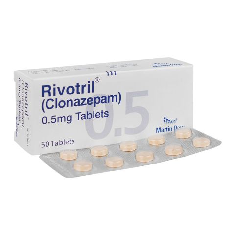 Rivotril Tablets Strip, 0.5mg