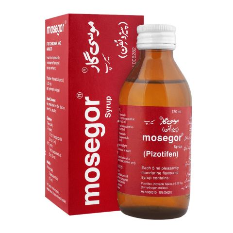 Novartis Pharmaceuticals Mosegor Syrup, 120ml