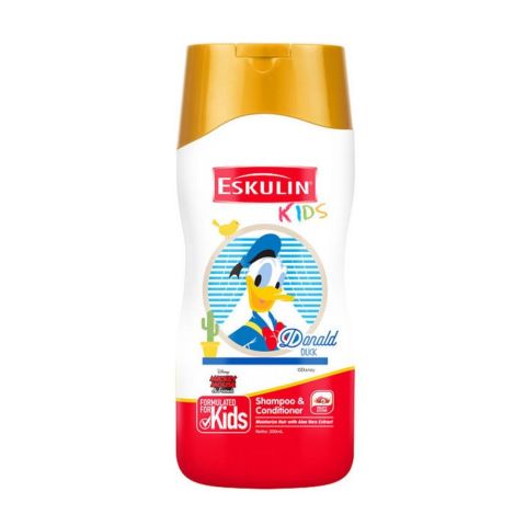 Disney Eskulin Kids Donald Duck Shampoo & Conditioner, 200ml