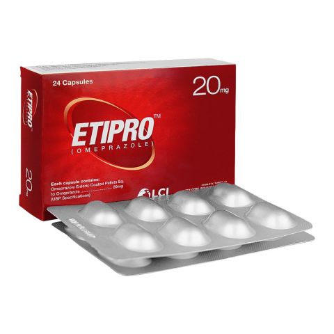 Etipro Capsules Box, 20mg