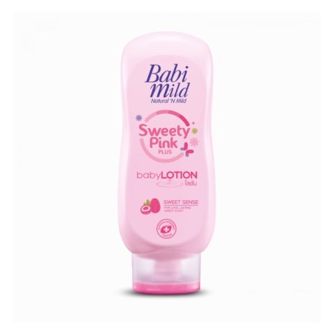 Babi Mild Sweety Pink Baby Lotion, For Long Lasting Sweet Scent, Hypoallergenic Tested, 180ml