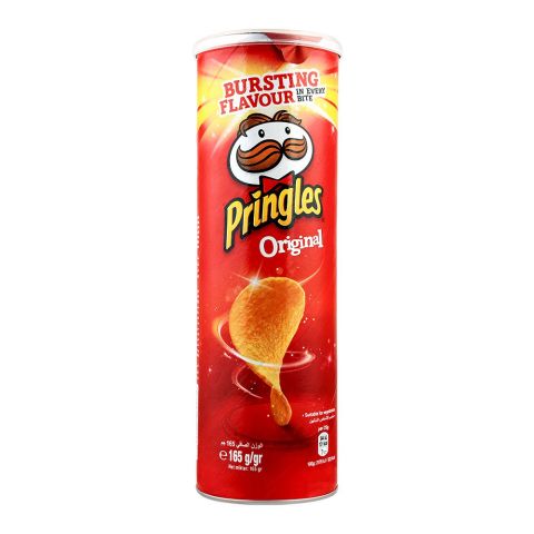 Pringles Potato Crisps, Original Flavor, 165g