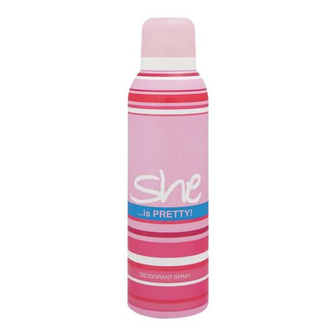 She Is Pretty Deodorant Spray, For Women, 200ml