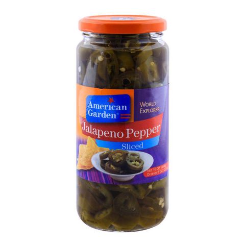 American Garden Jalapeno Pepper, Sliced, 473ml