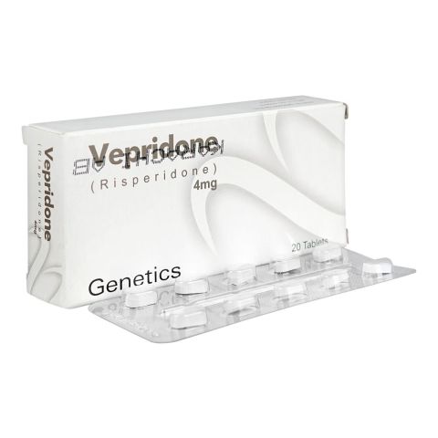 Vepridone Tablets Box, 4mg