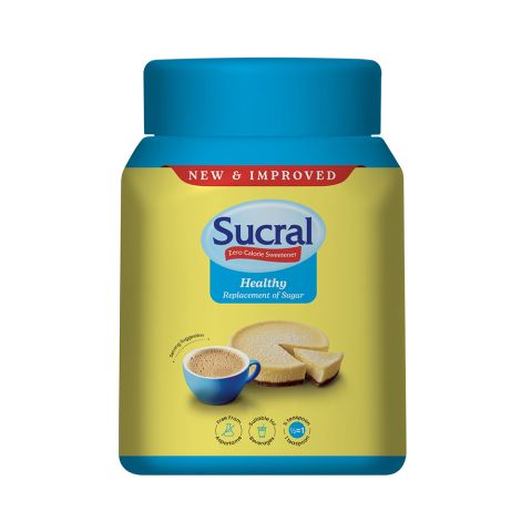 Sucral Zero Calorie Sweetener, Jar Pack, 100g