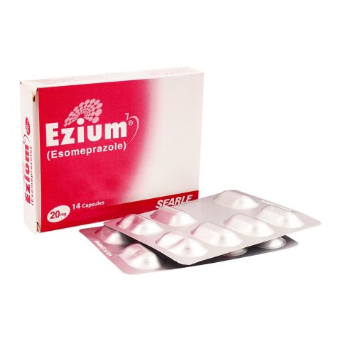 Searle Ezium Capsule, 20mg, 14-Pack