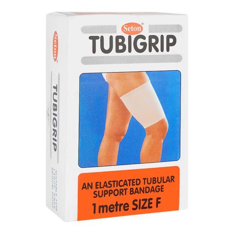 Seton Tubigrip Support Bandage, Size F, 1 Meter