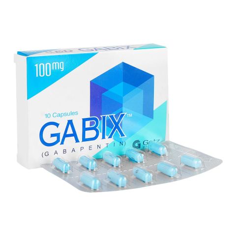 Gabix Capsules, 100mg, Box (10 Capsules)