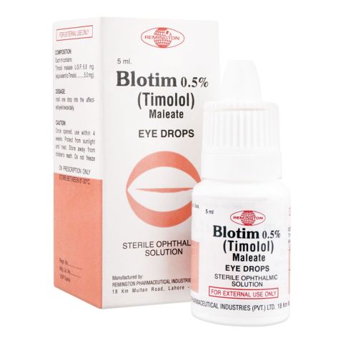 Remington Pharmaceuticals Blotim Eye Drops, 5ml