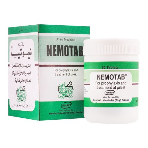 Hamdard Nemotab, 50 Tablets