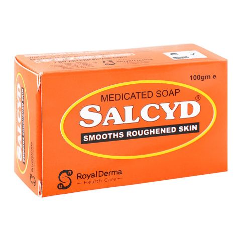 Salcid Soap Bar, Smoothies Roughened Skin, 100g