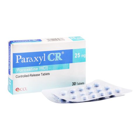 CCL Pharmaceuticals Paraxyl CR Tablet, 25mg, 30-Pack