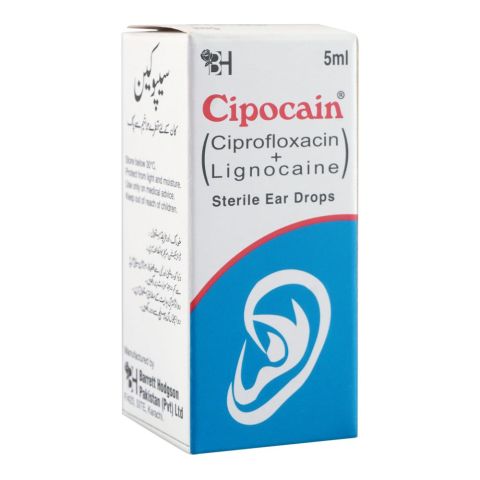 Barrett Hodgson Cipocain Ear Drops, 5ml