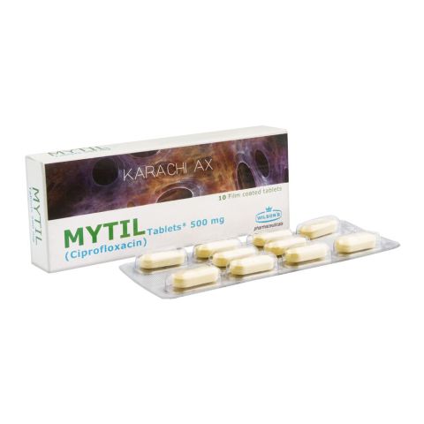 Wilson's Pharmaceuticals Mytil Tablet, 500mg, 10-Pack