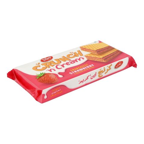 Tiffany Strawberry Cream Wafer, 135g
