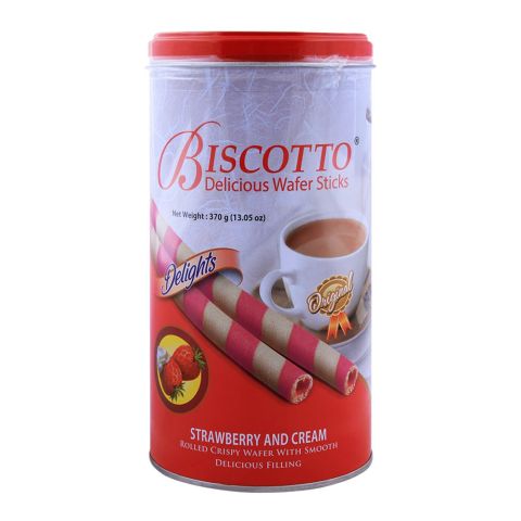 Biscotto Strawberry Wafer Stick s370gm