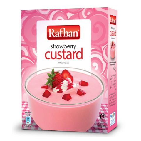 Rafhan Strawberry Custard 300g