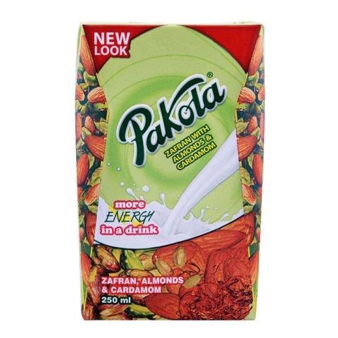 Pakola Zafran Almond & Cardamom Flavoured Milk 250ml