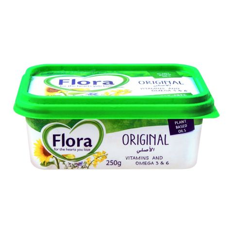 Flora Original Spread, Plant Based Oil, 250g