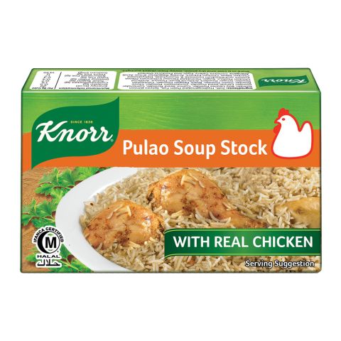 Knorr Cubes, Pulao Soup Stock 18g