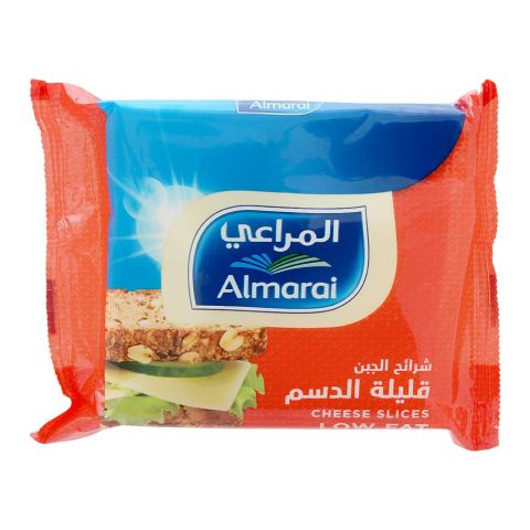 Almarai Cheese Slices, Low Fat, 200g