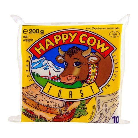 Happy Cow Toast Slice Cheese 200g