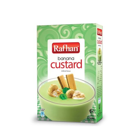 Rafhan Banana Custard, 275g