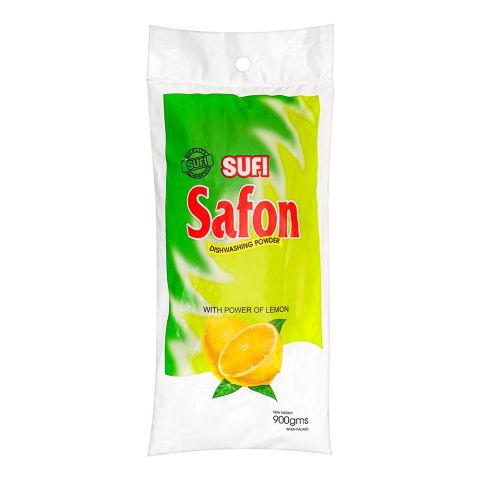 Sufi Safon Dish Washing Powder Pouch, 900g