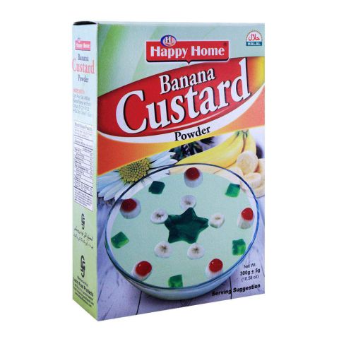 Happy Home Banana Custard Powder 300g