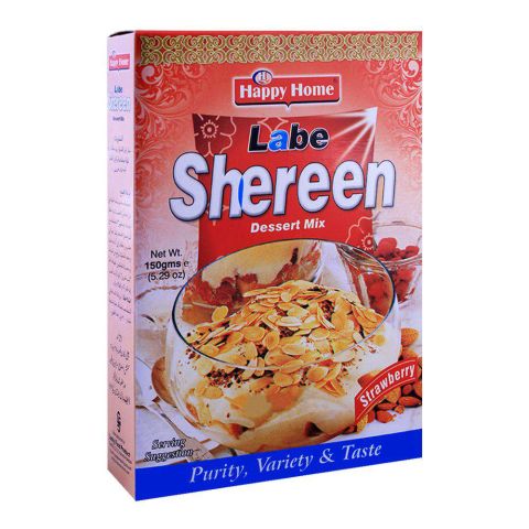 Happy Home Strawberry Labe Shreen Dessert Mix 150g