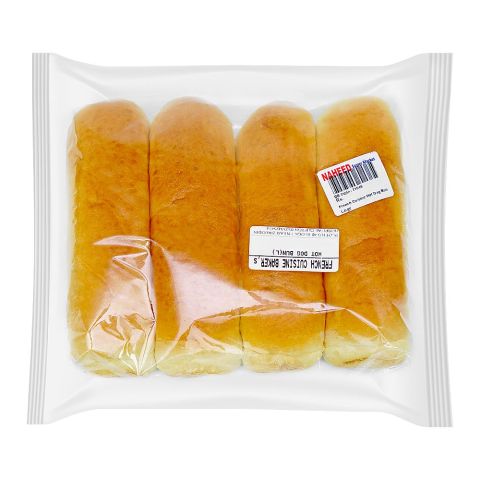 French Cuisine Hot Dog Bun, Large, 4-Pack