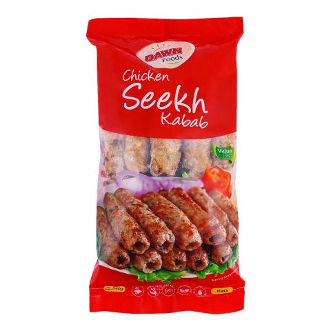 Dawn Chicken Seekh Kabab, 18-Pack, 540g