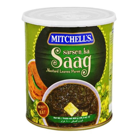 Mitchell's Sarson Ka Saag, 800g