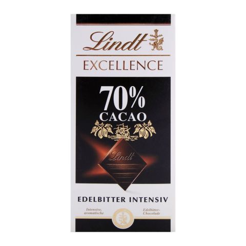 Lindt Excellence Cocoa 70% 100g