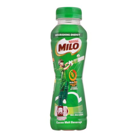 Milo Cocoa Malt Drink Bottle, Cocoa Malt Beverage, 220ml