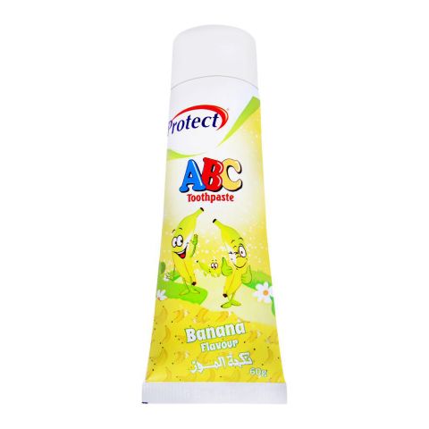 Protect ABC Toothpaste, Banana Flavour, 60g