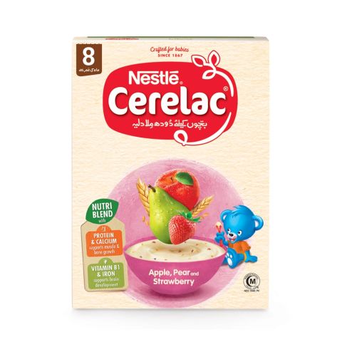 Nestle Cerelac Apple, Strawberry &amp; Pear, 175g
