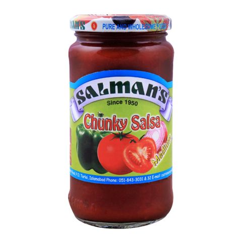 Salmans Chunky Salsa Medium 370g