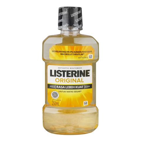 Listerine Original Antiseptic Mouth Wash, Indonesia, 250ml