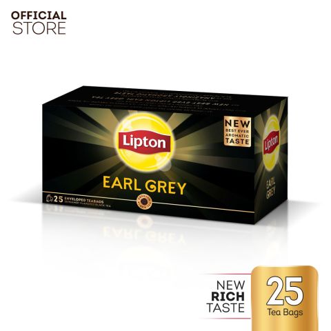 Lipton Early Grey Tea Bags, 25-Pack