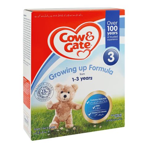 Cow & Gate Growing Up Formula, From 1 to 3 Years, 400g Box