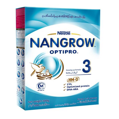 Nestle NAN Grow Optipro, Stage 3, Growing-Up Formula, 300g